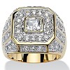 Alloy with Crystal Rhinestone Finger Rings for Men FS-WGD5024-05-1