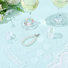 100Pcs Transparent Acrylic Pendants OACR-SC0002-99A-4
