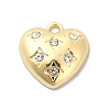 Alloy Rhinestone Pendants PALLOY-S188-06G-1