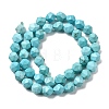 Natural Magnesite Beads Strands G-P598-B01-02-3