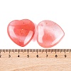 Synthetic Cherry Quartz Glass Healing Stones G-G020-01R-3