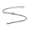 201 Stainless Steel Box Chain Slider Necklace Making LS-MAK-H100-01P-1-1