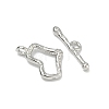 925 Sterling Silver Toggle Clasps STER-A051-01B-P-2