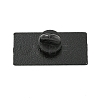 Black Alloy Brooches JEWB-I030-14A-2