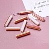 Electroplate Glass Beads GLAA-D024-01I-1