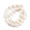 Natural Cultured Freshwater Pearl Beads Strands PEAR-P062-32C-3