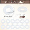 200Pcs Nylon Gaskets FIND-GF0009-37C-2