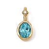 Birthstone Glass Pendants GL-CBA6A9C-01G-K-1