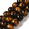 Nattural Tiger Eye Beads Strands G-GSR12mmC014-B-6