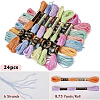 6-Ply Polyester Embroidery Floss OCOR-CY0004-40A-2