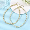 2Pcs 2 Colors Twisted Polyester Cord Necklace Making NJEW-JN06544-1