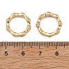 SHEGRACE Brass Spring Gate Ring XGRQ58951-757G-3