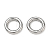 Tarnish Resistant 304 Stainless Steel Spring Gate Rings STAS-D070-01P-1