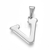 Non-Tarnish 304 Stainless Steel Pendants STAS-F106-95P-V-01-1