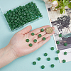 160Pcs Spray Painted Glass Beads GLAA-SC0003-42-3