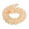 Natural Citrine Beads Strands GG-CBACB71-03-12mm-5