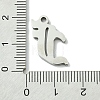 Non-Tarnish 201 Stainless Steel Pendants STAS-B055-01P-F-3