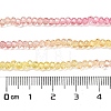 Transparent Painted Glass Beads Strands X1-DGLA-A034-T2mm-A07-3