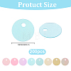 2400Pcs PVC Paillette/Sequin Pendants FIND-HY0005-24C-2