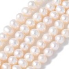 Natural Cultured Pearl Beads Strands PEAR-I007-07R-01A-2