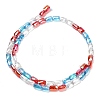 Electroplate Glass Beads Strands EGLA-P068-01A-04-3