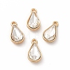 Faceted Glass Rhinestone Pendants FIND-G049-01G-05-3