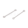304 Stainless Steel Connector Charms STAS-G291-03C-P-2