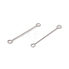 Non-Tarnish 304 Stainless Steel Connector Charms STAS-G291-03C-P-2
