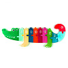 Crocodiles DIY Puzzle Silicone Molds DIY-G046-18-1