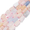 Natural Morganite Beads Strands G-O170-115-1