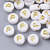 Plating Acrylic Beads X-PACR-R242-01P-1