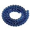 Transparent Glass Beads Strands X-GLAA-T032-T6mm-28-3