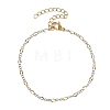 2Pcs 2 Colors 304 Stainless Steel Figaro Chains Bracelet Sets BJEW-JB14356-02-4
