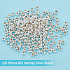 220Pcs 925 Sterling Silver Beads STER-BC0001-60-3