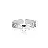 Brass Enamel Cuff Open Rings for Couple WG06FB7-02-1
