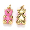 Real 18K Gold Plated Brass Pendants KK-L206-001H-G-2