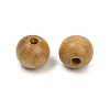 Natural Wood Beads WOOD-C019-8mm-01-2