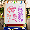 PET Plastic Drawing Painting Stencils Templates DIY-WH0244-150-5