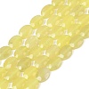 Natural Lemon Jade Beads Strands G-H349-A01-11-2