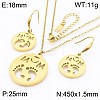 Mother's Day 304 Stainless Steel Jewelry Sets WGD8F21-03-1