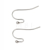 Non-Tarnish 316 Surgical Stainless Steel Earring Hooks STAS-M288-04P-3