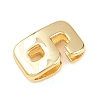 Number 6 Brass Beads KK-B167-B167-26G-06-2