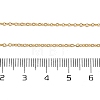 304 Stainless Steel Cable Chains Necklace for Men Women NJEW-N050-A03-G15-2