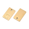 304 Stainless Steel Pendants SA-CBA1839-21G-C-2