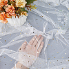 5 Yards Star Moon Polyester Mesh Fabric DIY-WH0899-684B-3