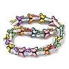 Transparent Glass Enamel Beads LAMP-C023-03-2