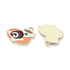 Alloy Enamel Pendants PALLOY-T093-19G-2