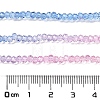 Transparent Painted Glass Beads Strands LS-DGLA-A034-T2mm-A08-3