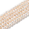 Natural Cultured Freshwater Pearl Beads Strands PEAR-E018-43-1