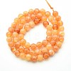 Natural Quartz Beads Strands G-N355-6mm-44-2